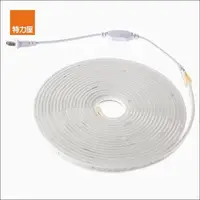 在飛比找momo購物網優惠-【特力屋】LED 10M 2835 軟條燈 110V 暖光