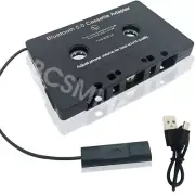 Car BT Audio Cassette Tape Adapter Converter MP3 Player For Apple iPhone Samsung