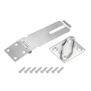 Padlock Hasp Door Clasp Latch Security Safety Bolt Lock Latches Stainless Steel