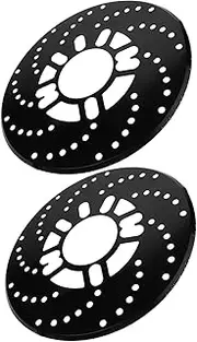 iplusmile 1pair Aluminum Alloy Brake Disc Cover for Automotive Modification Stylish Car Brake Disc Trim for Enhanced Vehicle Appearance Easy Installation