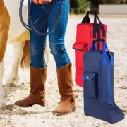 Long Riding Boot Bag, Equestrian Equipment Organizer, Oxford Cloth,