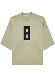 Fear OF God 8 Milano Embroidered Jersey T-shirt - Grey S