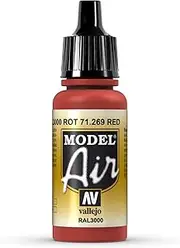 Vallejo Model Air Red 17 ml Miniatures