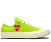 COMME DES GARCONS PLAY x CONVERSE CHUCK 70 OX SNEAKERS WOMEN SHOES 168302C