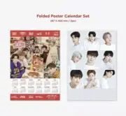 LAST 1! NCT127 2022 SEASON'S GREETING’S 2P FOLDED POSTERS CALENDAR ONLY NEW