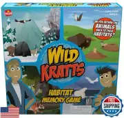 Goliath Wild Kratts Habitat Memory Game - Classic Memory Gameplay with Creati