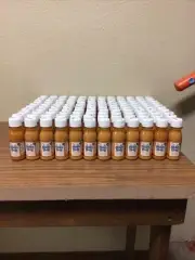 Lot of (120) 3.5oz Blues Hog Wild Wing Sauce Bottles