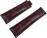 [BANDKIT] 20mm Italian Cowhide Soft Watch Band Leather Watchband Suitable For Rolex Strap Daytona Submariner DEEPSEA GMT OYSTERFLEX Belt