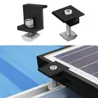 Solar Panel Support Clamp End Fixing Mounting Photovoltaic Rack 30/35mm