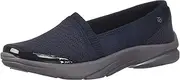 [LifeStride] Women's, Lollipop Slip-On, Navy Print Mesh Fabric, 8.5