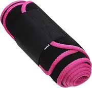 [LIFKOME] Elastic Sports Waist Belt for Women Shaping Fitness Waist Band Durable Stomach Wrap for Random Style Designed for Active and Postpartum Support Black