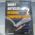 SHORT ARTICLES FOR READING COMPREHENSION