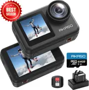Brave 7 LE 4K Action Camera 20MP Dual Display Wifi EIS 2.0 Remote 40M Underwater