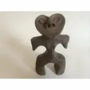 Heart Dogu Jomon replica pottery interior object figure Doll Japan