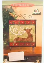 #1839 Jerry Kelly Reindeer Magic table top quilt pattern