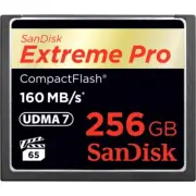 SANDISK SDCFXPS-256G-A46 Extreme Pro 256Gb High Compact Flash Cf 160 Mbps Read