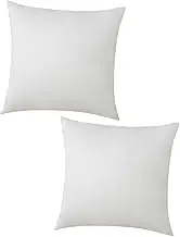 MERRYHAPY 2pcs Cushion Stuffer Square Shaped Pillow Inserts Square Pillow Interior Bed Pillow Inserts Throw Pillow Inserts Reusable Pillow Stuffer Sofa Pillow Stuffer White Pp Cotton