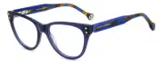 CAROLINA HERRERA HER-0256 Eyeglasses Eye Glasses BLUE PJP Authentic New 53mm Wom