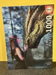 Educa Once Upon A Time 1000 Piece Jigsaw Puzzle Sealed Fantasy Dragon