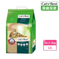 在飛比找momo購物網優惠-【CAT’S BEST 凱優】強效除臭凝結木屑砂（黑標凝結型