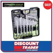 Typhoon 8 Piece Ratcheting Spanner Set Imperial 70022