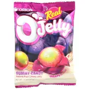 Real O'Jelly, Gummy Candy, Grape, 2.36 oz (67 g)