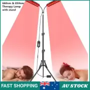 Double HeadRed Light Therapy Lamp With Stand Therapy Lamp for Pain Relief NEW