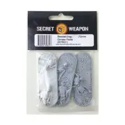SWM Corpse Field Base 25x70mm Bike/Cavalry Beveled Bases - Corpse Fie Pack New