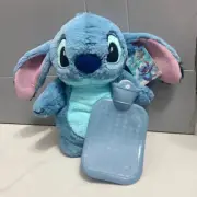 Hot Water Bottle Winter Anime Water Filling For Disney Turo Stitch Lilo Plush