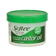 Softee Castor Oil Hair & Scalp Conditioner 85g(3oz)