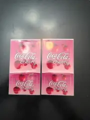 Coca-Cola Cherry Vending Decals Stickers Lot