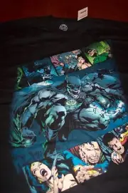 BATMAN BLACKEST NIGHT Dc Comics T-Shirt MENS MEDIUM NEW W/ TAG