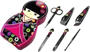 BIUDECO Complete Nail Care Kit Nail Clippers Set Tools Personal Manicure Tool Safe for Home Use Random Color