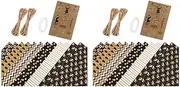 24 Sheets Christmas Wrapping Paper, with 6 Different Patterns,Wrapping Paper for Christmas