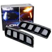 Bumper Vertical Air Vent Fit Switchback LED DRL For Honda Civic Type-R FK8 ONLY