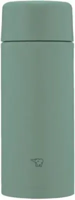 Zojirushi SM-ZB36-GM Water Bottle, Screw, Stainless Steel Mug, Seamless, Direct