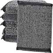 Scrub Sponges For Dishes - Non-scratch Dishwashing Pads, Reusable Kitchen Scrubbers, Heavy-duty Cleaning Sponges | Durable Scouring Pads With Strong Scrubbing Power, Effective Dish Scrubbers For Pots,
