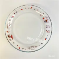 在飛比找蝦皮購物優惠-[Kitty 旅遊趣] Hello Kitty 玻璃盤 圓盤