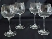 Lovely, NIB, Villeroy & Boch Purismo Set of 4 White Wine + 4 Red Wine Glasses