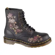 Dr. Martens Dr. shoes Martens 1460 Decayed Roses DM32070001 black