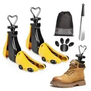 2 Pieces Shoe Stretcher Boot Stretcher, Adjustable Width and Length Shoe