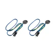 2PCS Pulse Sensor Heart Rate Sensor Monitor Pulsesensor Compatible with Ar-Duino