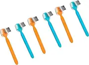 Healeved Elegant Brow Management: Razor Brush Comb Face Shaver Trim Shape Style Your Eyebrows