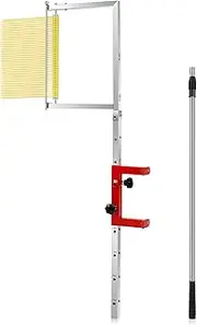 Saysurey Wall Mounted Vertical Jump Measurement Tool, Adjustable Height Vertical Jump Tester, Sport Vertical Jumping Training Equipment for Basketball Volleyball Trainer