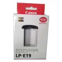 在飛比找蝦皮購物優惠-Canon LP-E19 LPE19原廠電池盒裝 ~適CAN