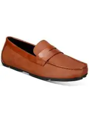 Alfani Men's Iker Penny Driving Loafers Color Tan Size 9.5M Style 100120994