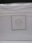 Piubelle Portugal Shabby Chic Cottage White Double Row Fringe Sheet Set - Queen
