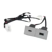 Car QC3.0+PD Fast Socket 12V/24V USB Charging Outlet Adapter for Focus1958