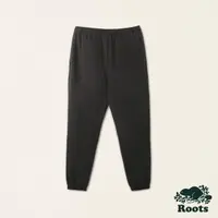 在飛比找momo購物網優惠-【Roots】Roots 男裝- WARM UP棉褲(碳黑色
