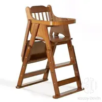 在飛比找樂天市場購物網優惠-寶寶實木餐椅家用嬰兒可折疊椅子兒童學坐桌椅多功能吃飯座椅摺疊